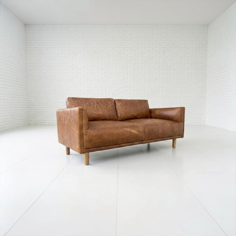 Sofá Solut 180Cm X 90Cm Cuero Natural img #3