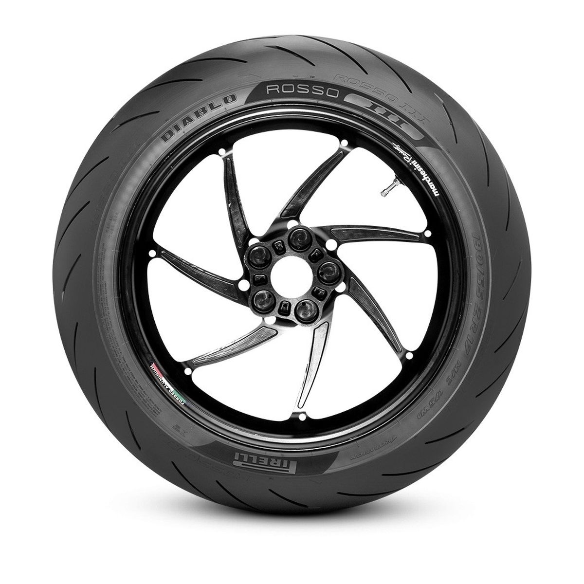 Llanta Pirelli Diablo Rosso 3 Frontal 110/70 R17 54H TL img #3