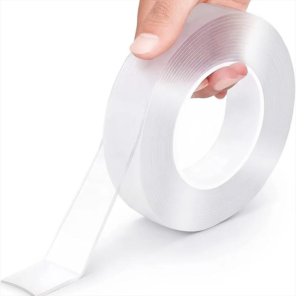 Cinta Gel Doble Cara Lavable Reutilizable 5 Metros Multiusos Hogar img #5