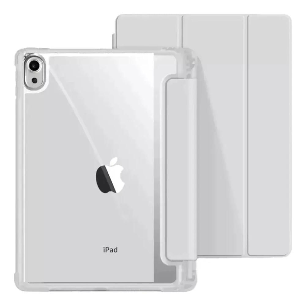 Smart Case Cristal Para Ipad Air 4 Air 5 10.9 Gris img #2