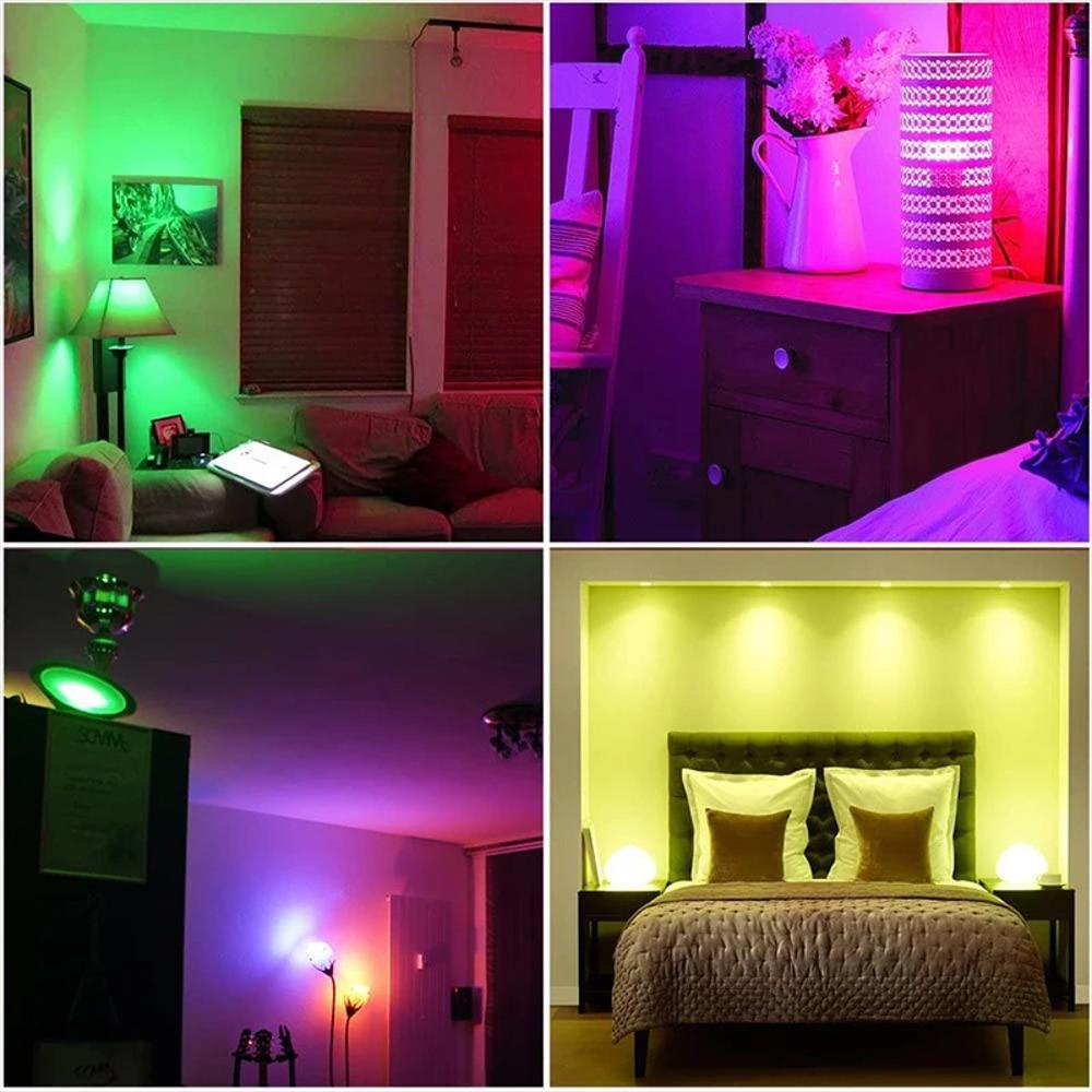Bombillo Parlante Bluetooth Con Luces Multicolor Y Control Remoto img #3