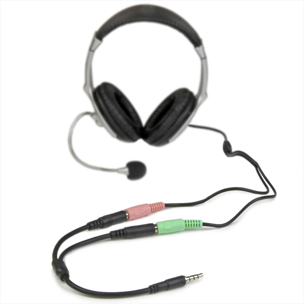 Convertidor Audio Microfono 2 En 1 Jack 35Mm Hembra A Macho Adaptador img #3