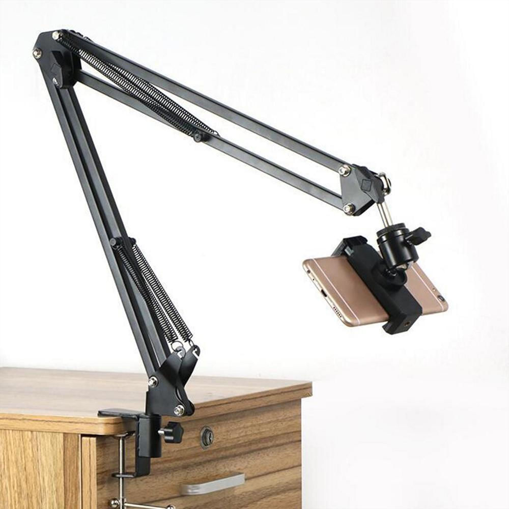 Brazo Soporte 360 Grados Para Microfono Celular Y Aro De Luz Ajustable img #1