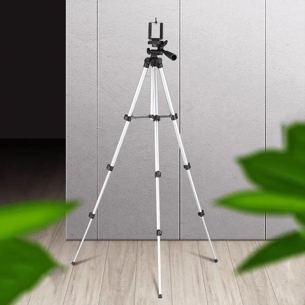 Tripode Expandible 3110 Para Celular Y Camara Aluminio Ajustable 120 Cm img #2
