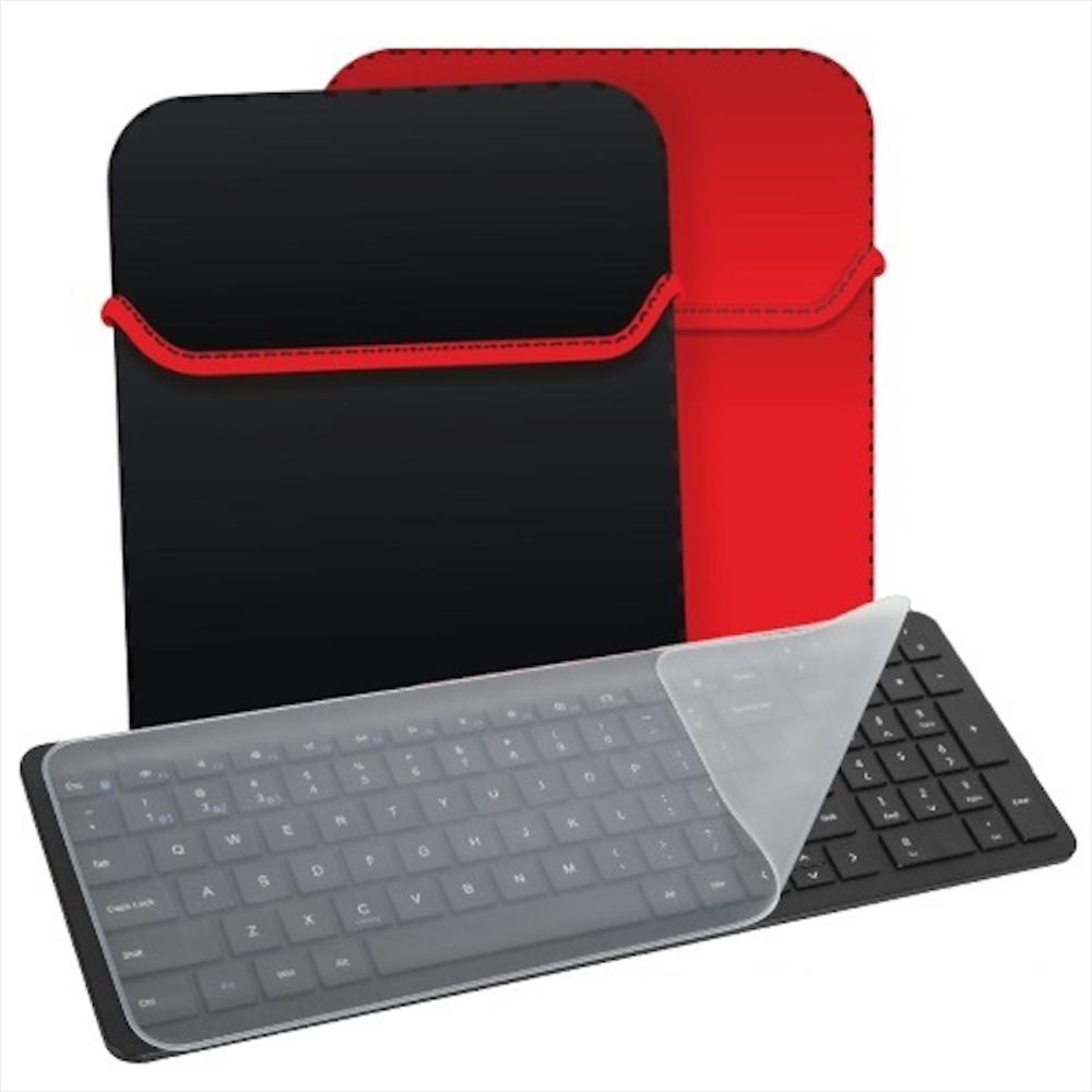 Funda Protectora Para Computador Con Protector De Teclado Silicona 15.6 pulgadas img #1