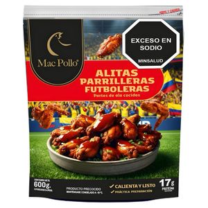 Alitas MAC POLLO parrilleras (600 gr)