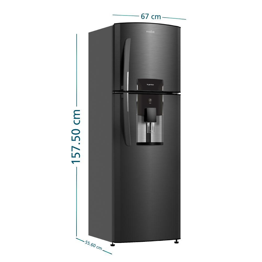 Nevera MABE No Frost Congelador Superior 247L RMA247FXCC RMA247FXCC Black steel img #4