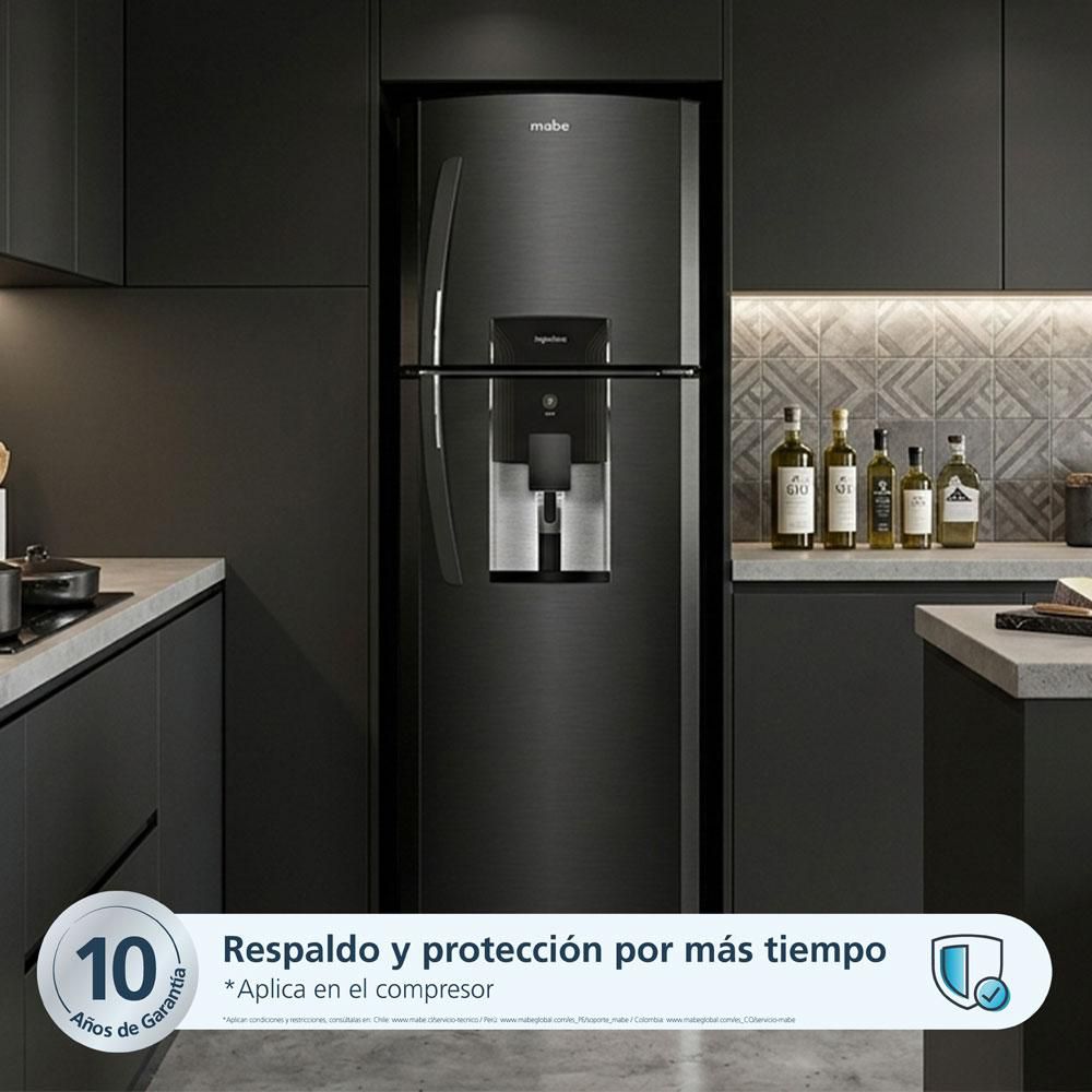 Nevera MABE No Frost Congelador Superior 247L RMA247FXCC RMA247FXCC Black steel img #5