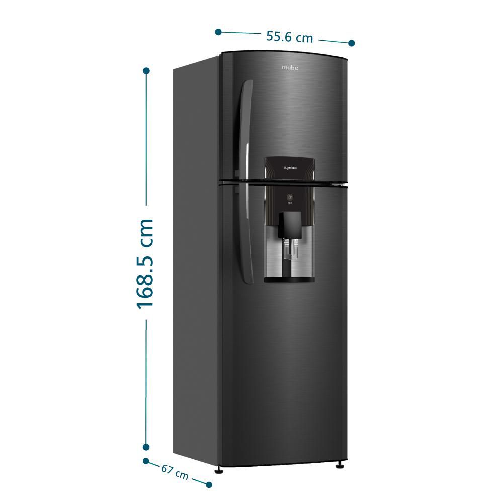 Nevera MABE No Frost Congelador Superior 267L RMA267FXCC RMA267FXCC Black steel img #3