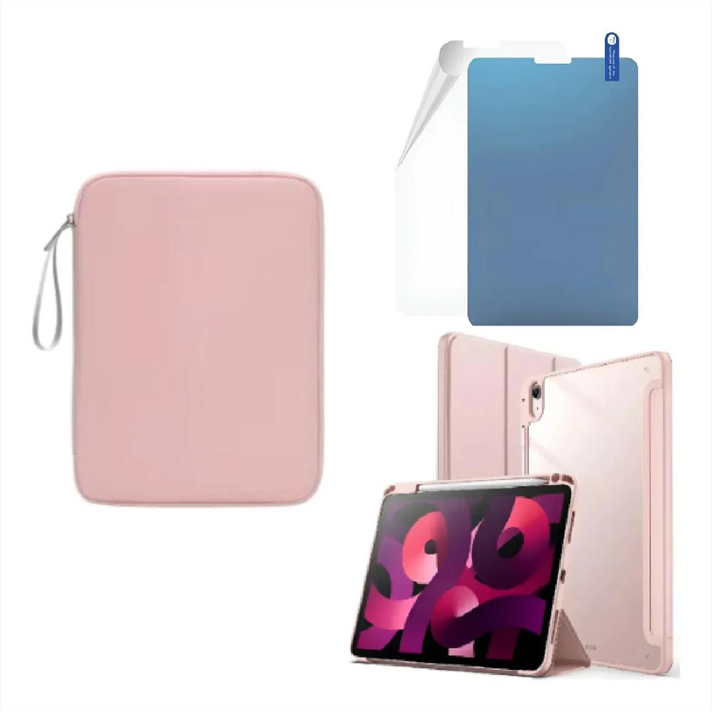Smart Case Cristal Para Tablet Xiaomi Redmi Pad 2 Bolso Paperlike Rosa img #1