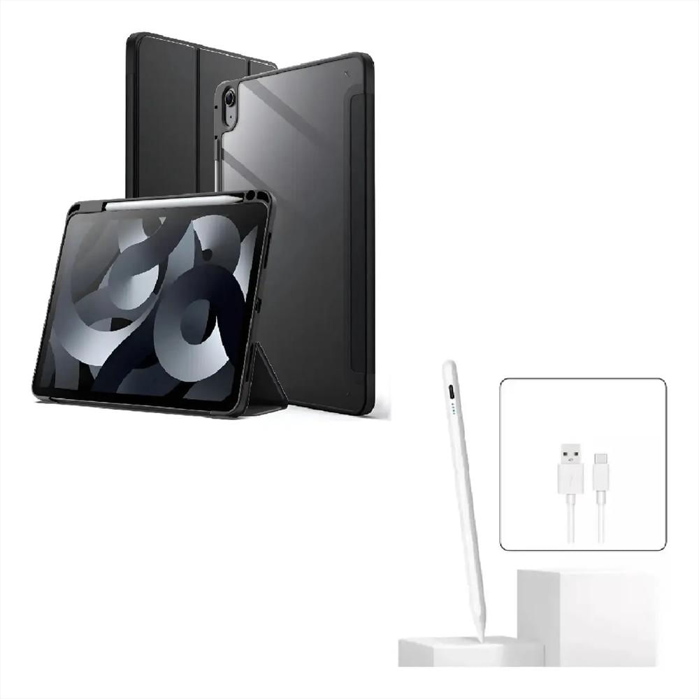 Smart Case Cristal Para Tablet Xiaomi Redmi Pad Pro 12.1 Negro Lapiz img #1