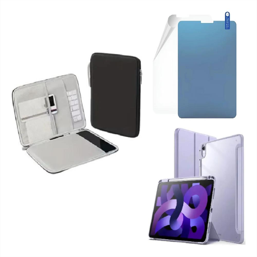 Smart Case Cristal Para Ipad 10.2 789 Generacion Lavanda Funda Paperlike img #1