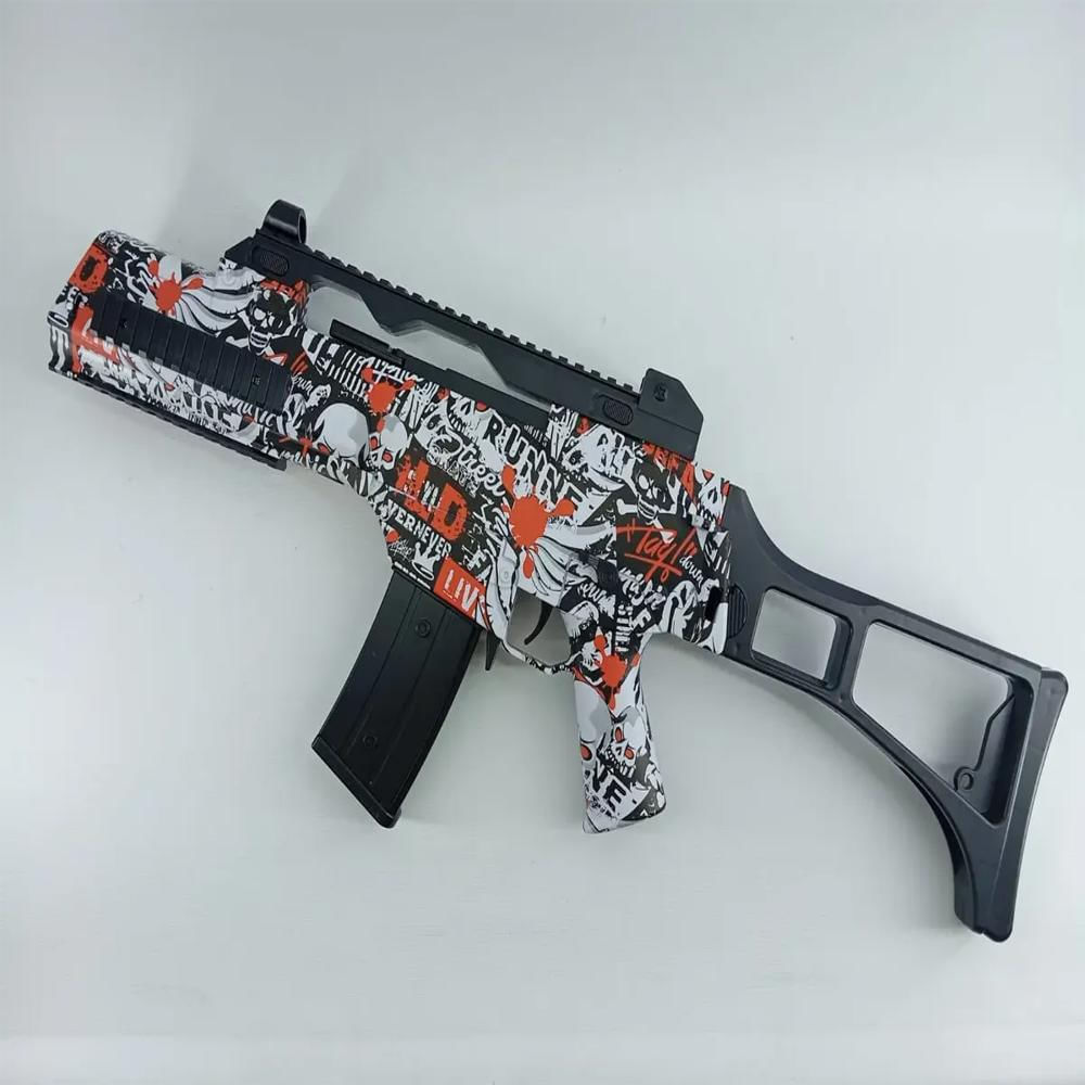 Lanzador De Hidrogel Tipo M416 8 En 1 Con Accesorios Y Luces Led img #2