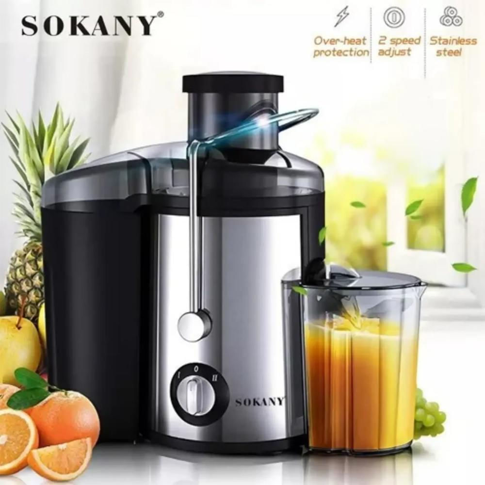 Extractor De Juego Eléctrico Sokany Con Jarra img #1