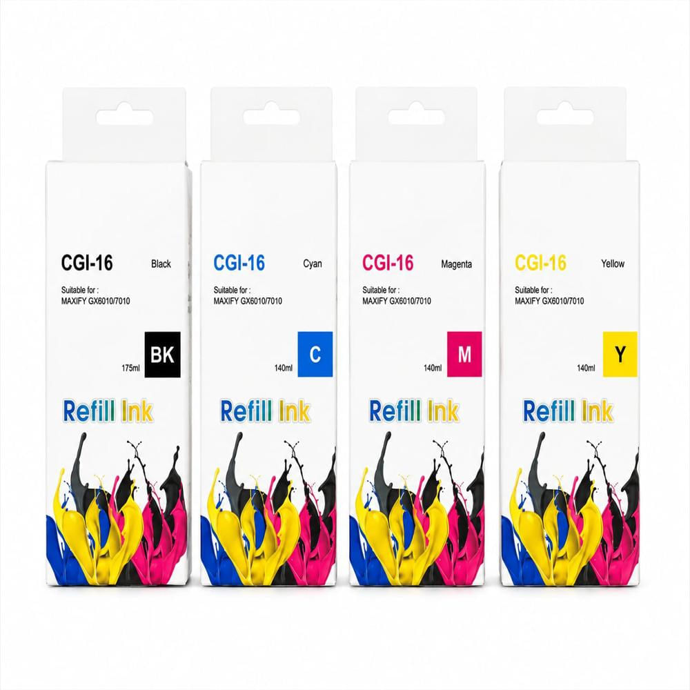 Kit X4 Tintas 16 Para 6010 / 7010 img #1