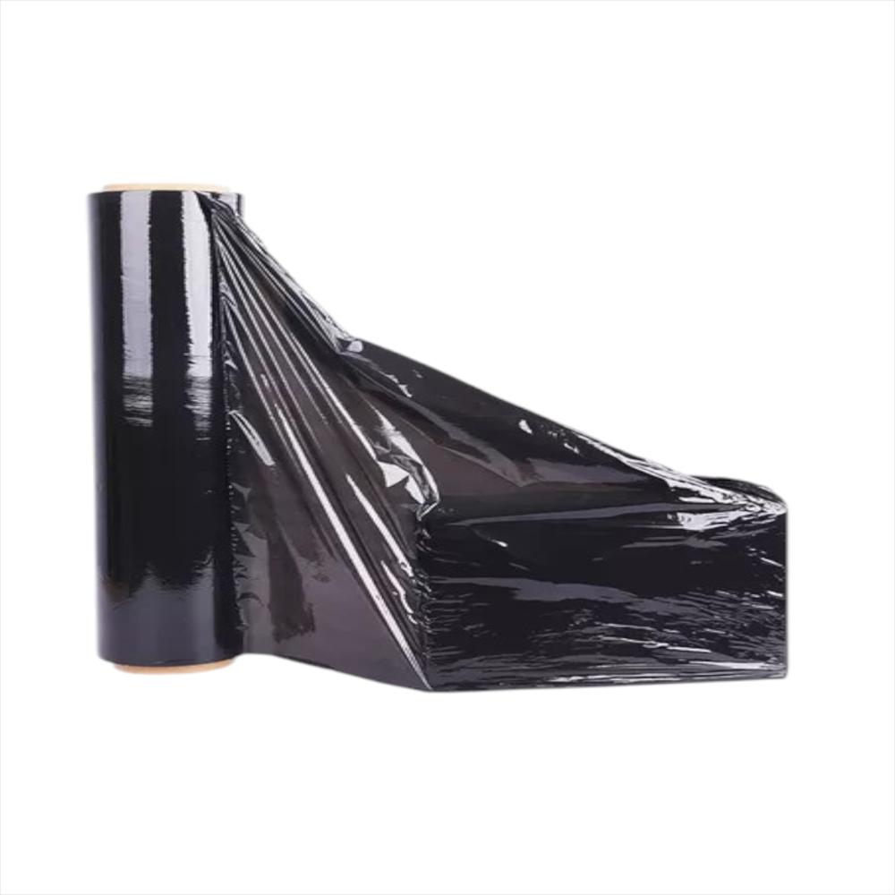 Pack X3 Rollos Vinipel Stretch Negro 30 Cm X 300 Metros Embalaje img #4