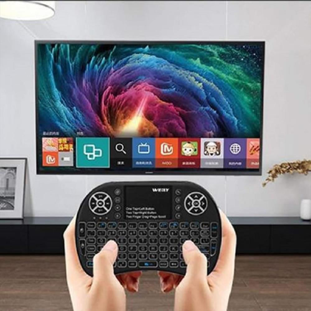 Mini Teclado Inalambrico Air Mouse Control Tv Portatil Recargable img #3