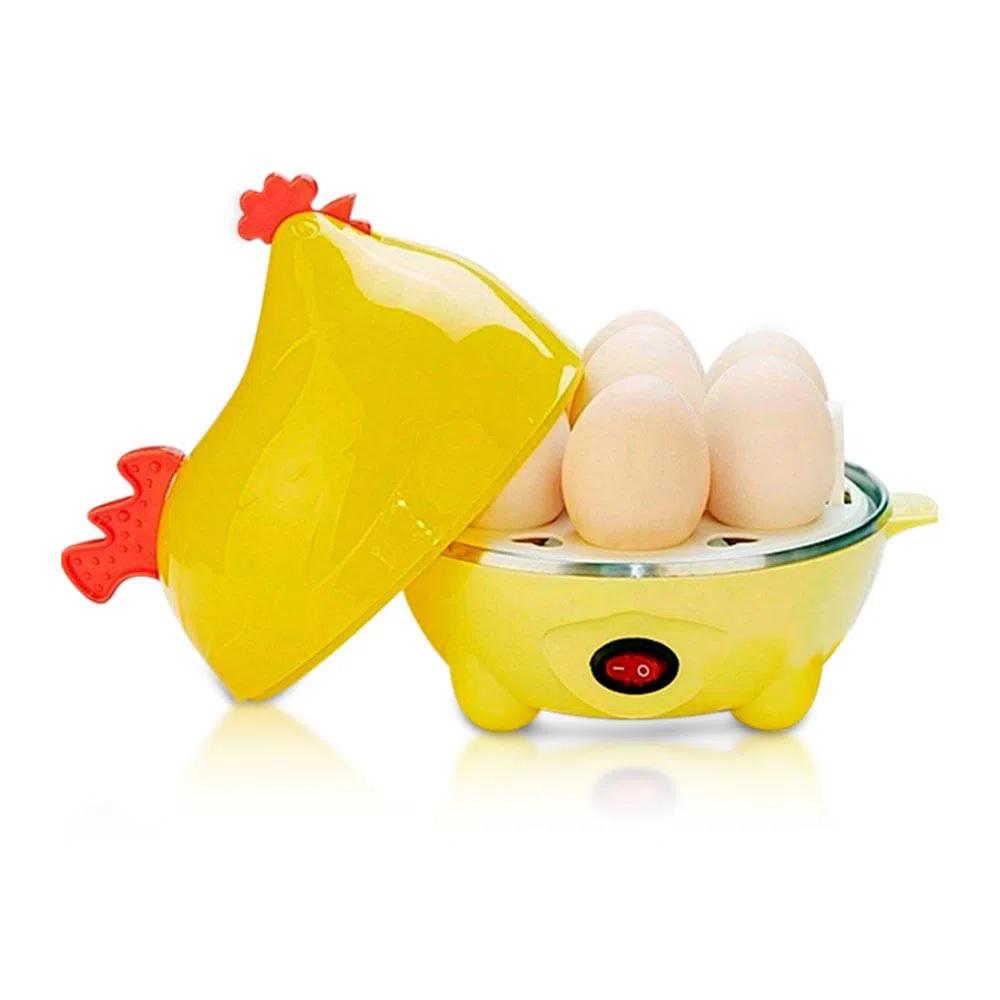 Gallina Hervidor De Huevos Electrica Con Apagado Automatico Rapido Amarillo img #1