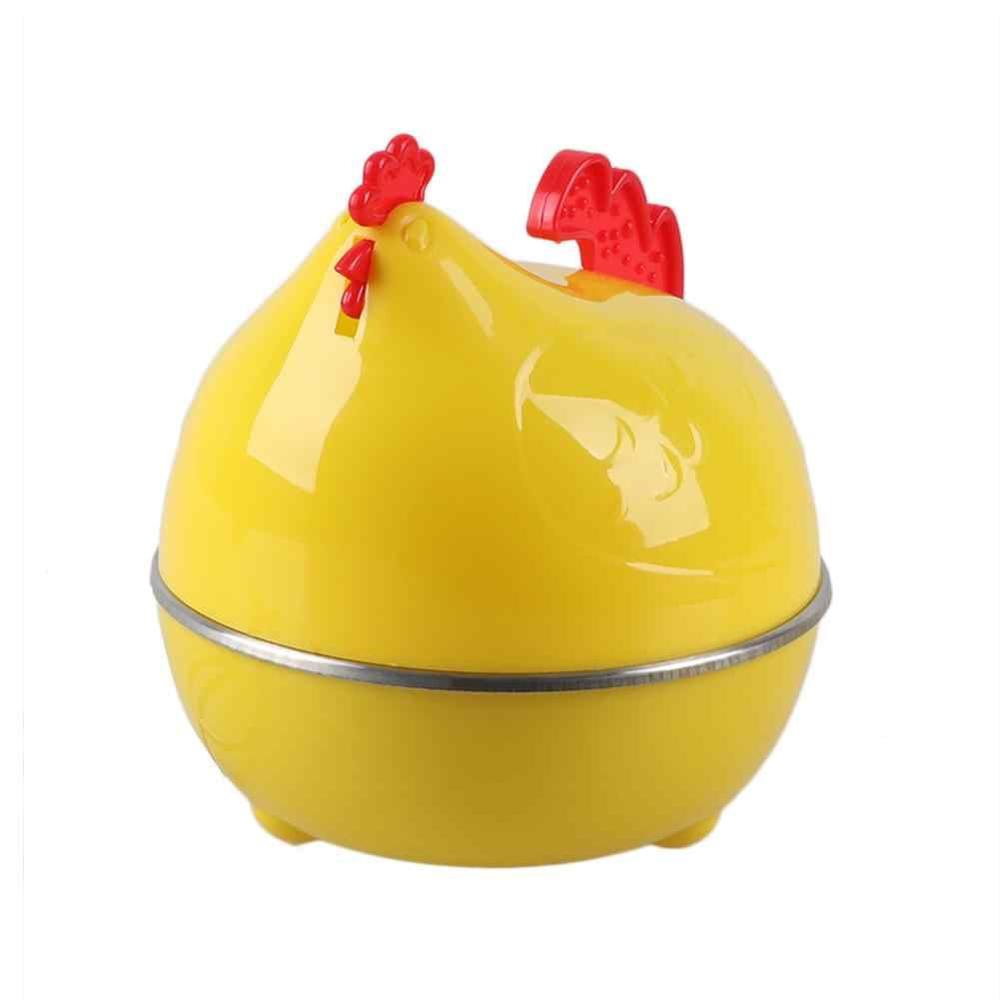 Gallina Hervidor De Huevos Electrica Con Apagado Automatico Rapido Amarillo img #3