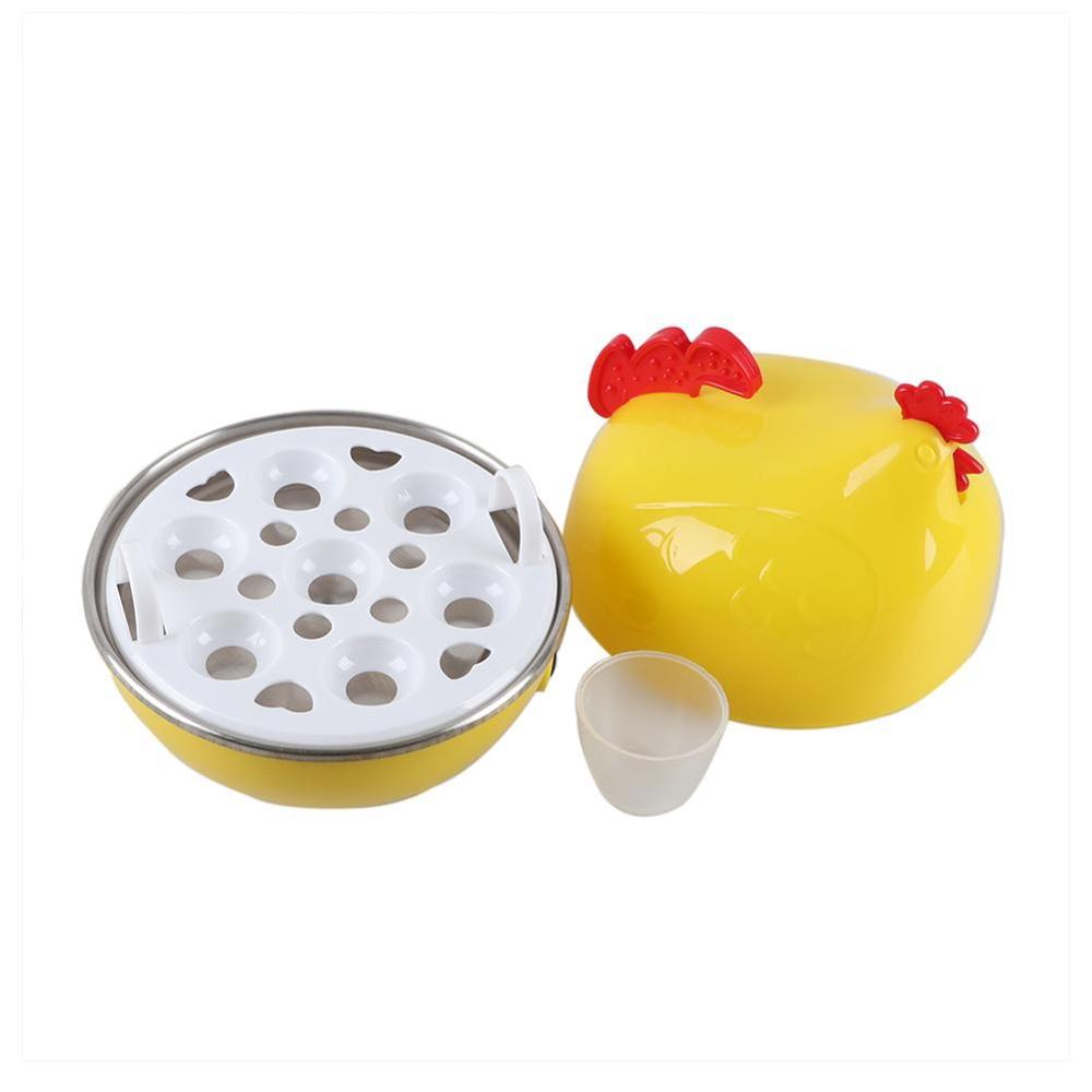 Gallina Hervidor De Huevos Electrica Con Apagado Automatico Rapido Amarillo img #4