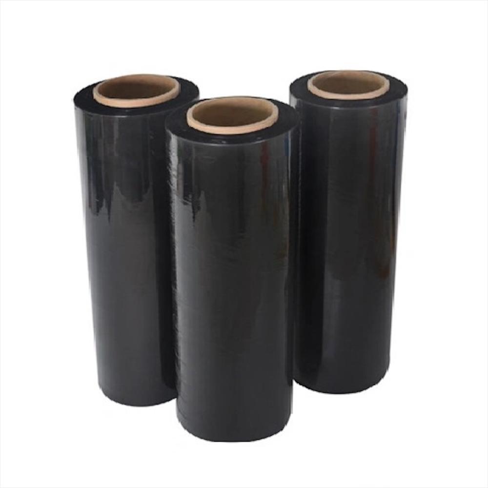 Pack X3 Rollos Vinipel Stretch Negro 30 Cm X 300 Metros Embalaje img #3