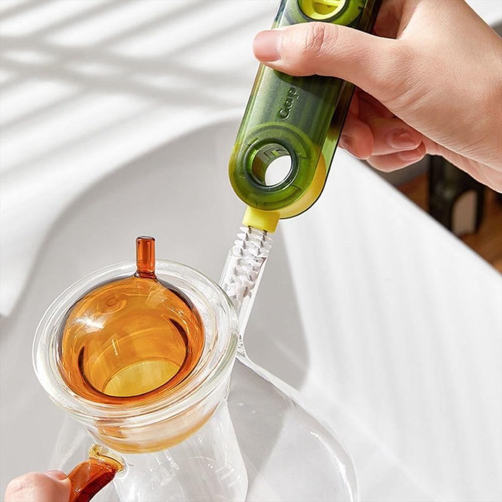 Cepillo Multifuncional 3 En 1 Para Lavar Botellas Y Envases Cocina img #2