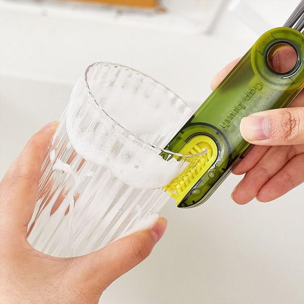Cepillo Multifuncional 3 En 1 Para Lavar Botellas Y Envases Cocina img #3