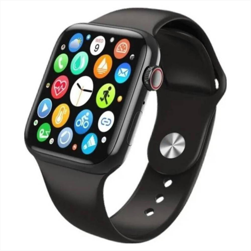 Smartwatch T500 Tactil Bluetooth Compatible Android Y Ios Recargable Negro img #1