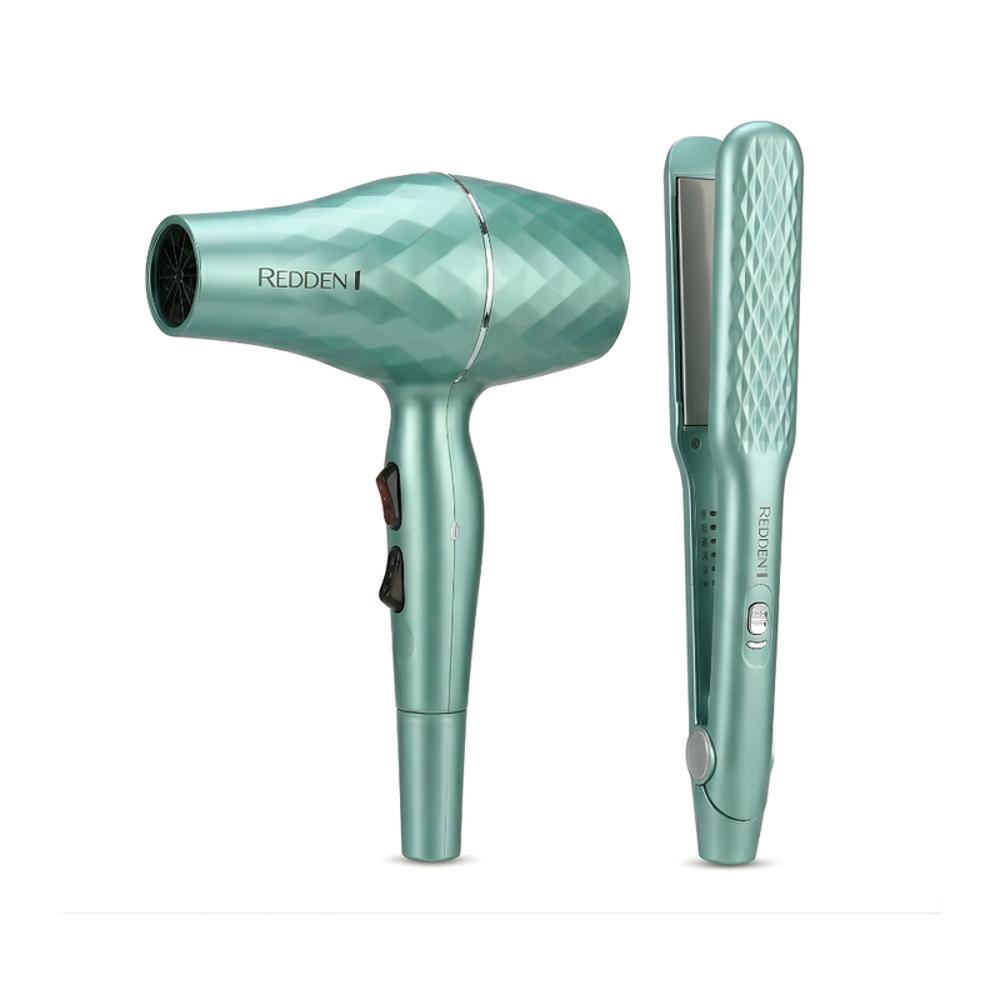 Kit 5En1 Secador Plancha Aguacate Profesional Redden 3D img #2