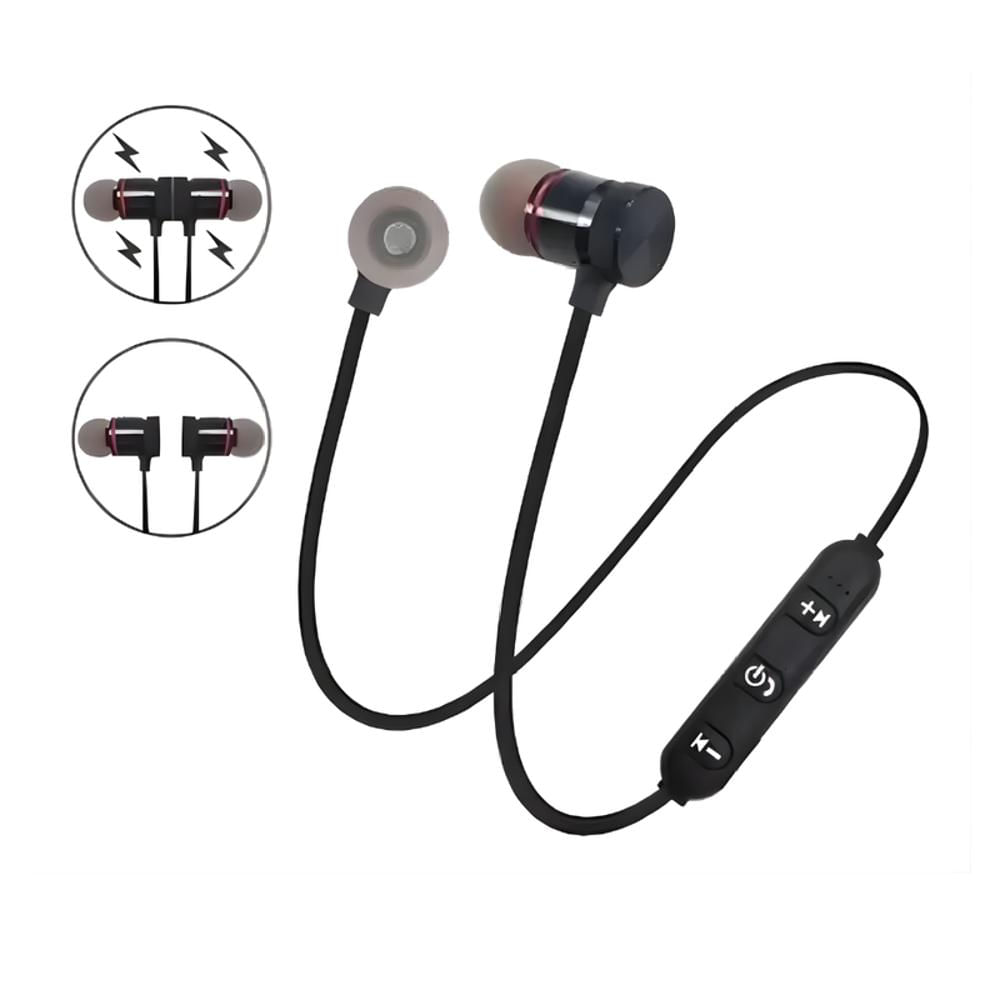 Audífonos In Ear Bluetooth Deportivos Magnéticos Cuello S03 img #2