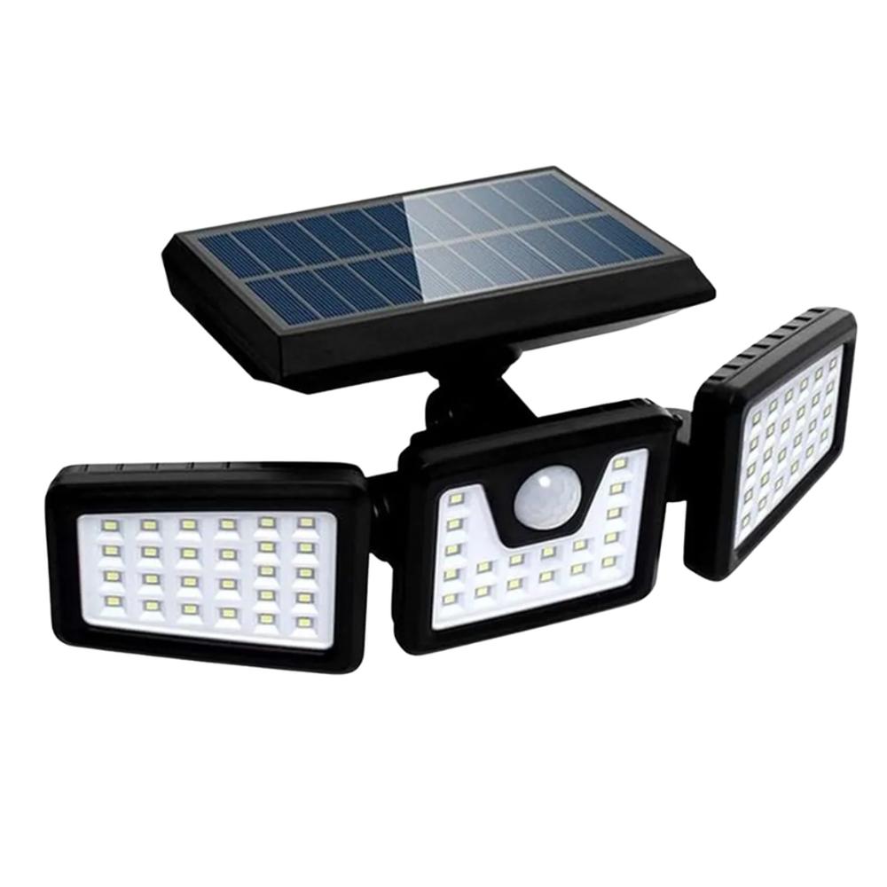 Lampara Solar Led 3 Secciones Ajustables Sensor Movimiento img #1