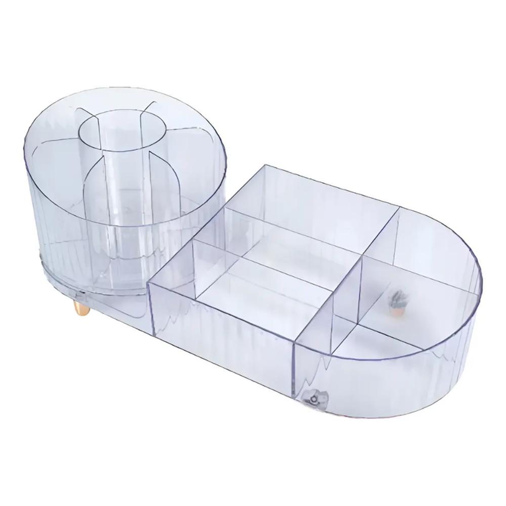 Organizador De Maquillaje 360° Acrilico Con Compartimientos img #1