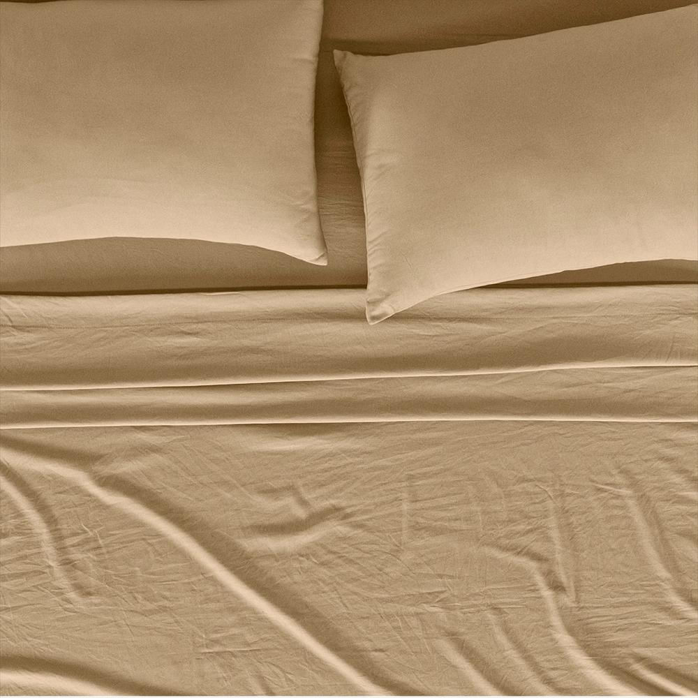 Sábanas Viasoft Washed Toffee, Para Cama Doble img #4