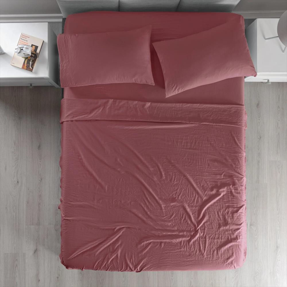 Sábanas Viasoft Washed Blush, Para Cama Doble img #1