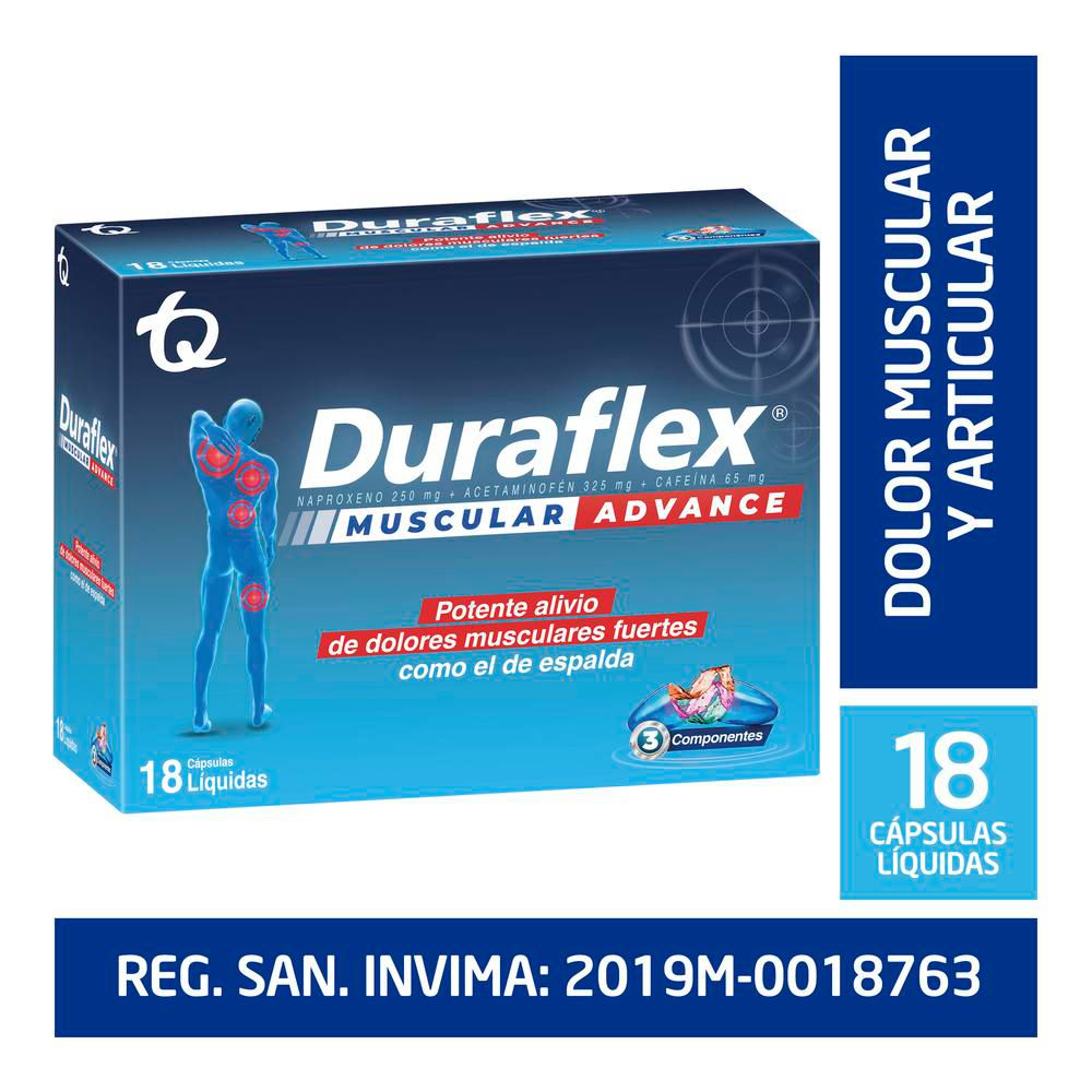 NAPROXENO DURAFLEX Muscular Advance (18  und) img #1