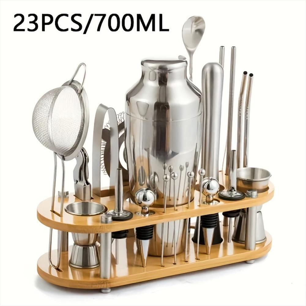 Kit Coctelero 24 Piezas En Acero Inoxidable Premium img #1