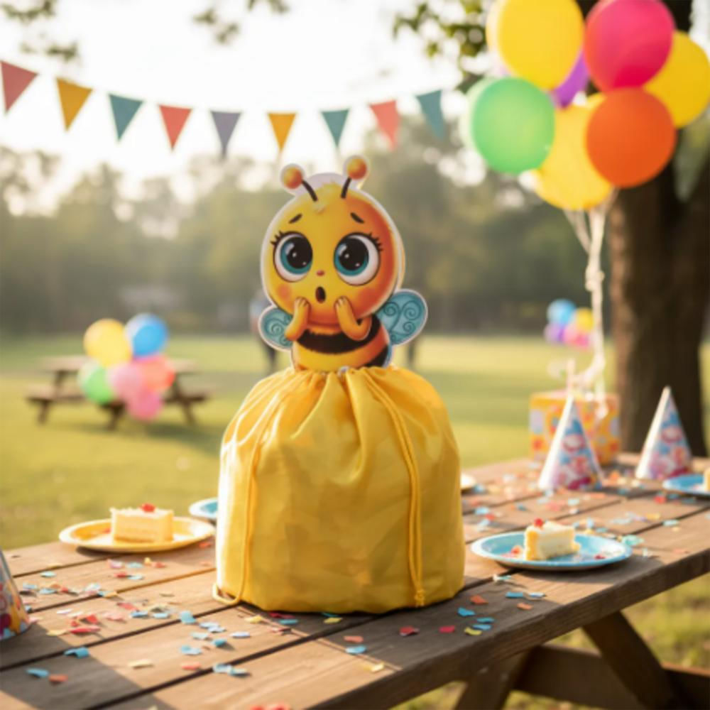 Kit Piñata + Relleno Sorpresa Figura Abeja img #2