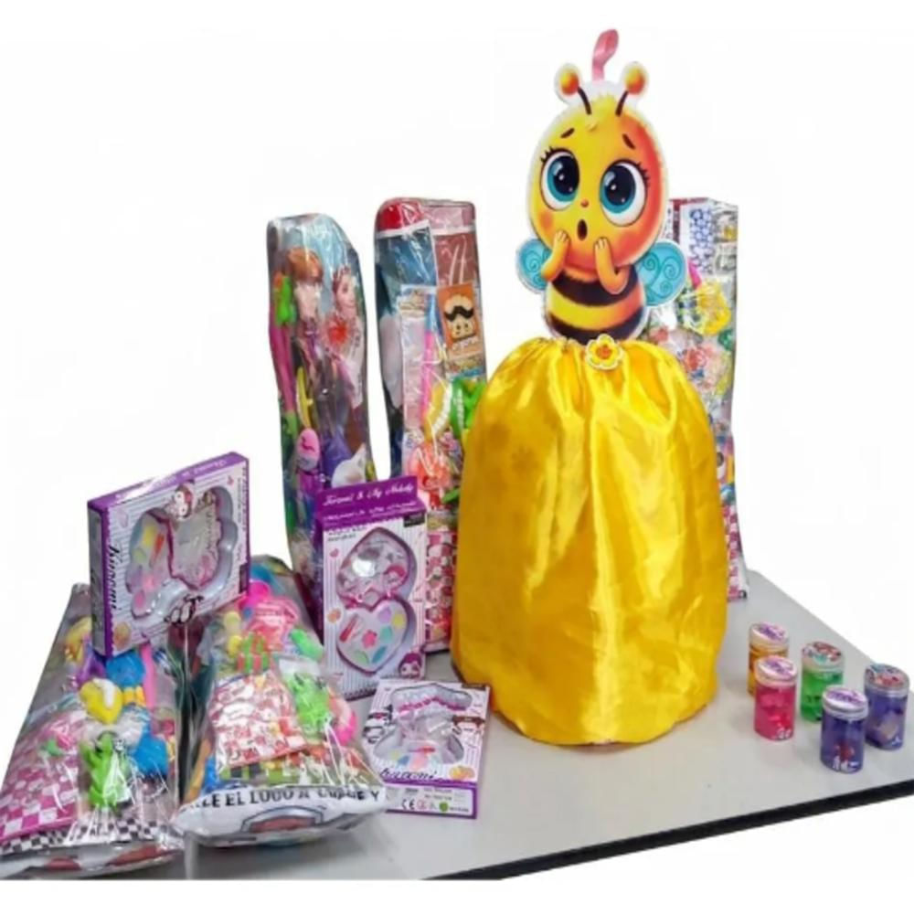 Kit Piñata + Relleno Sorpresa Figura Abeja img #3