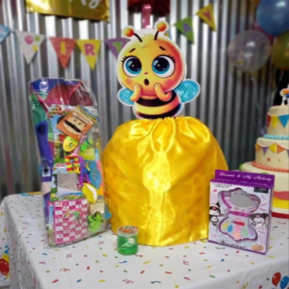 Kit Piñata + Relleno Sorpresa Figura Abeja img #5