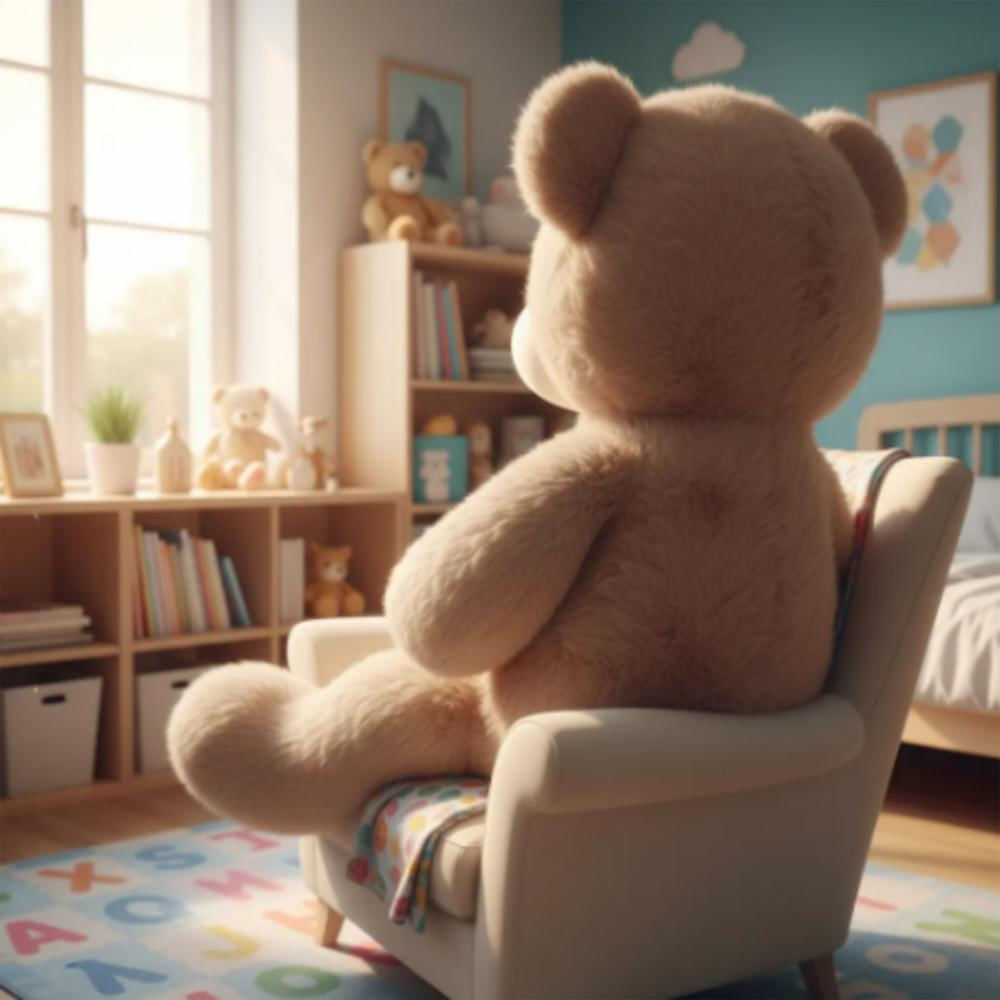 Oso De Peluche Extra Gigante Con Corbatín Marrón img #3