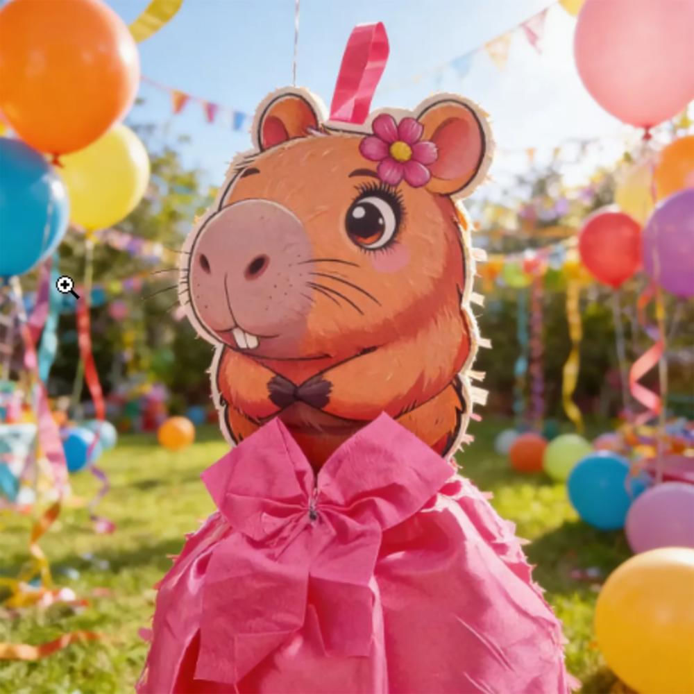 Piñata Infantil Para Fiesta Diseño Capi img #5