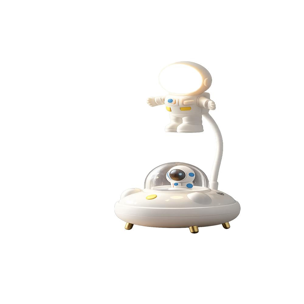 Lámpara De Mesa Luz Led Decorativa Recargable Astronauta img #1