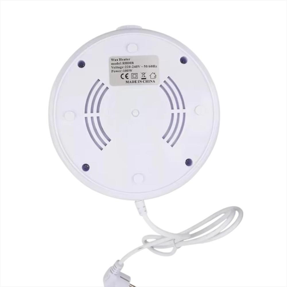 Olla Electrica Profesional Para Cera Depilatoria Con Perilla Ajustable Blanco img #3