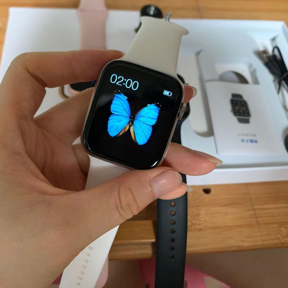 Smartwatch T500 Tactil Bluetooth Compatible Android Y Ios Recargable Blanco img #2