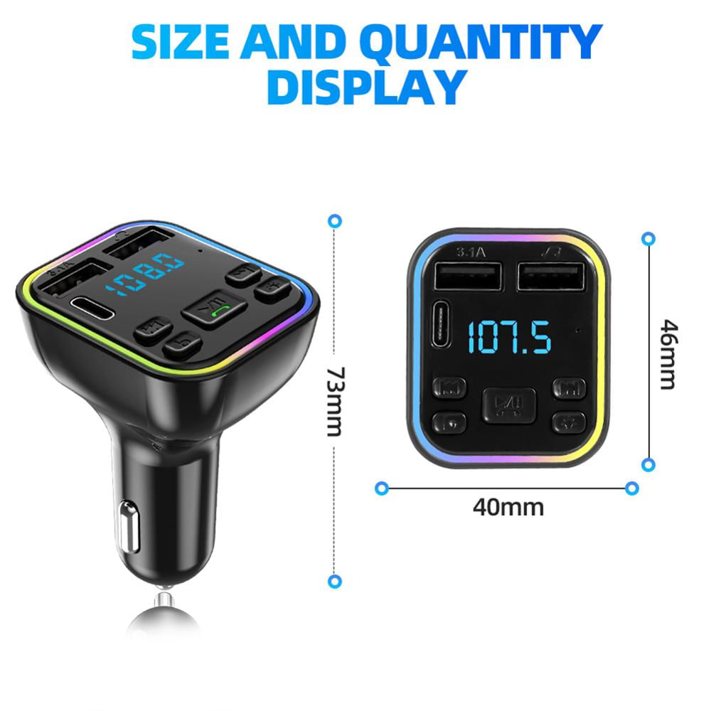 Transmisor Bluetooth Usb Para Carro Musica Y Llamadas Modelo G38 img #5