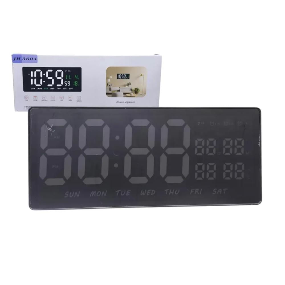 Reloj Candelario Digital Led Moderno Pared Escritorio