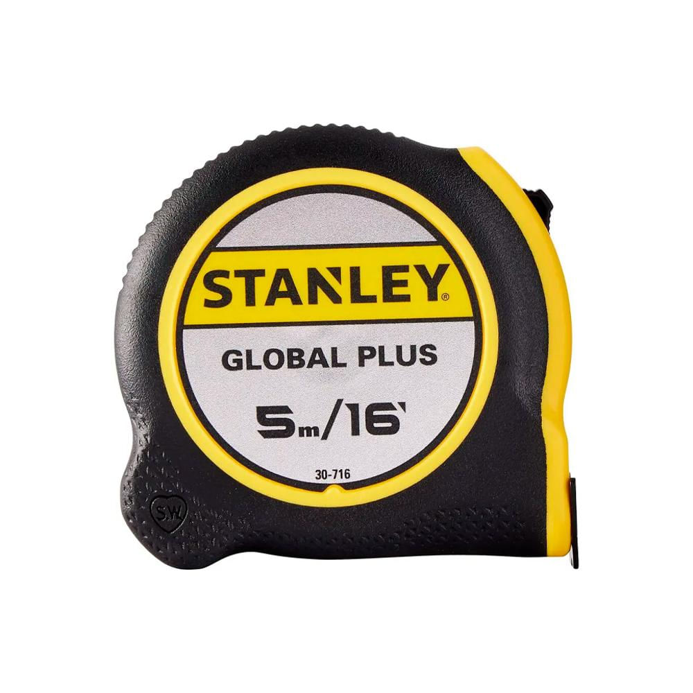 Flexómetro 5 Metros Stanley 30 615 Negro Con Amarillo img #3