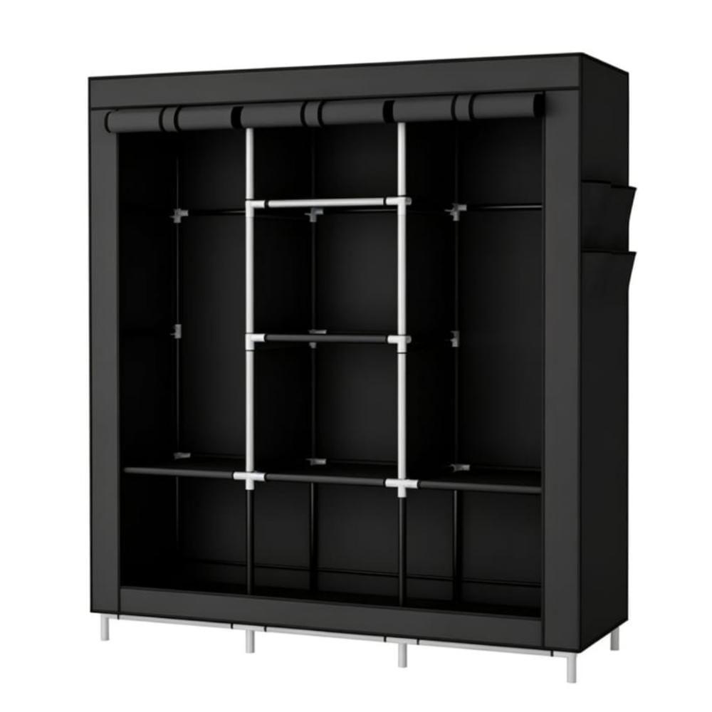 Closet En Tela Multifuncional Negro img #1