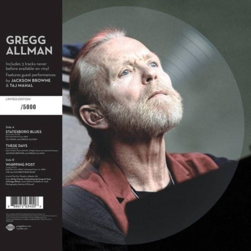 Disco Vinilo Gregg Allman Live Picture Disc img #1