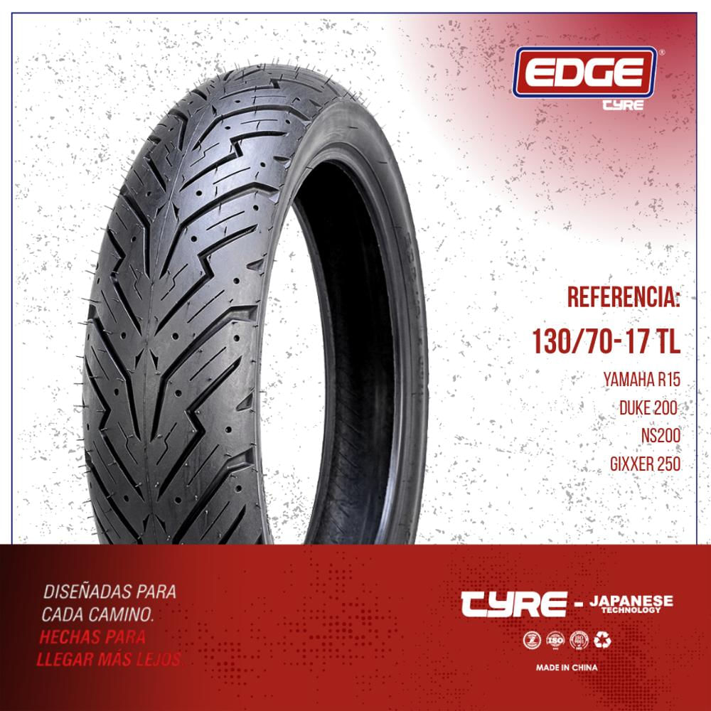 Llanta Moto Edge Ed29 130/70 17 img #2